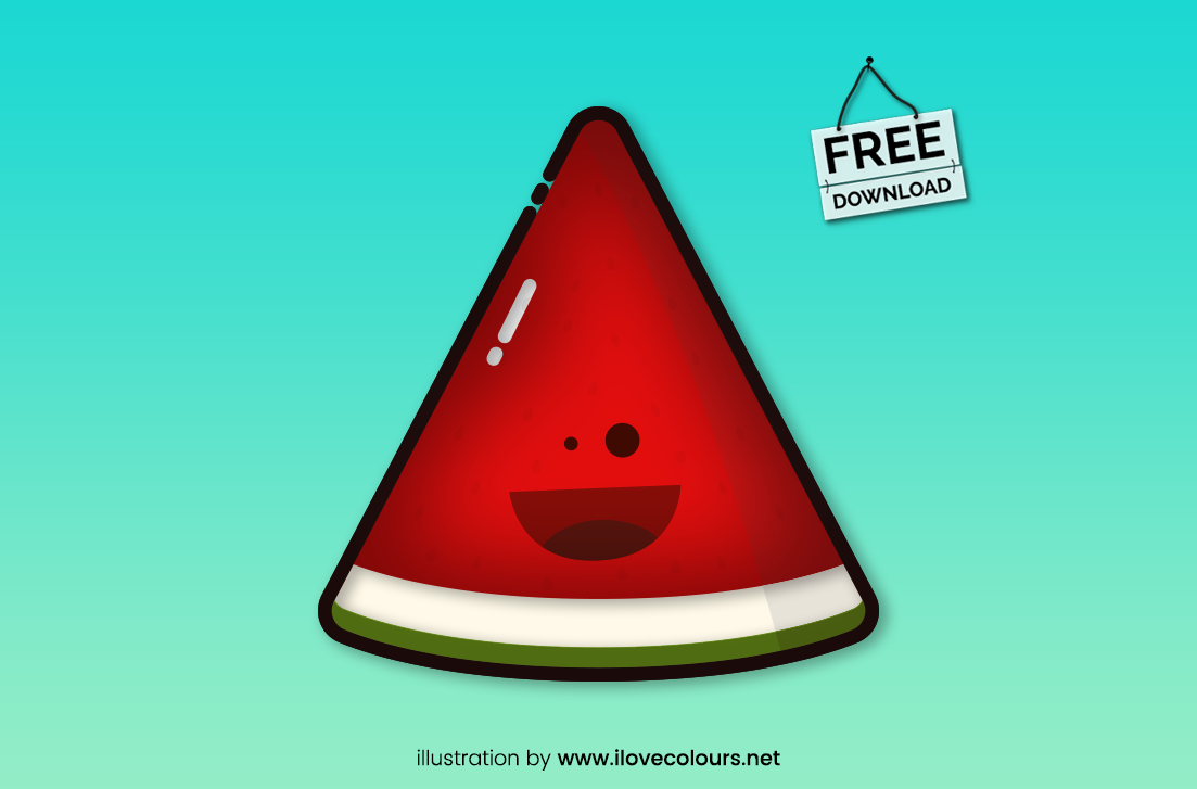 Watermelon - vector illustration