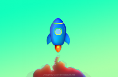Rocket vector illustration